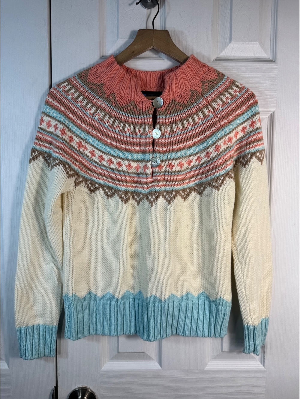 Relativity Women's Cozy Patterned Knit Sweater PM